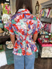 Smocked Peplum Jasmine Top