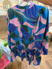 Mary Square Natasha Dress: Glow Over Blue