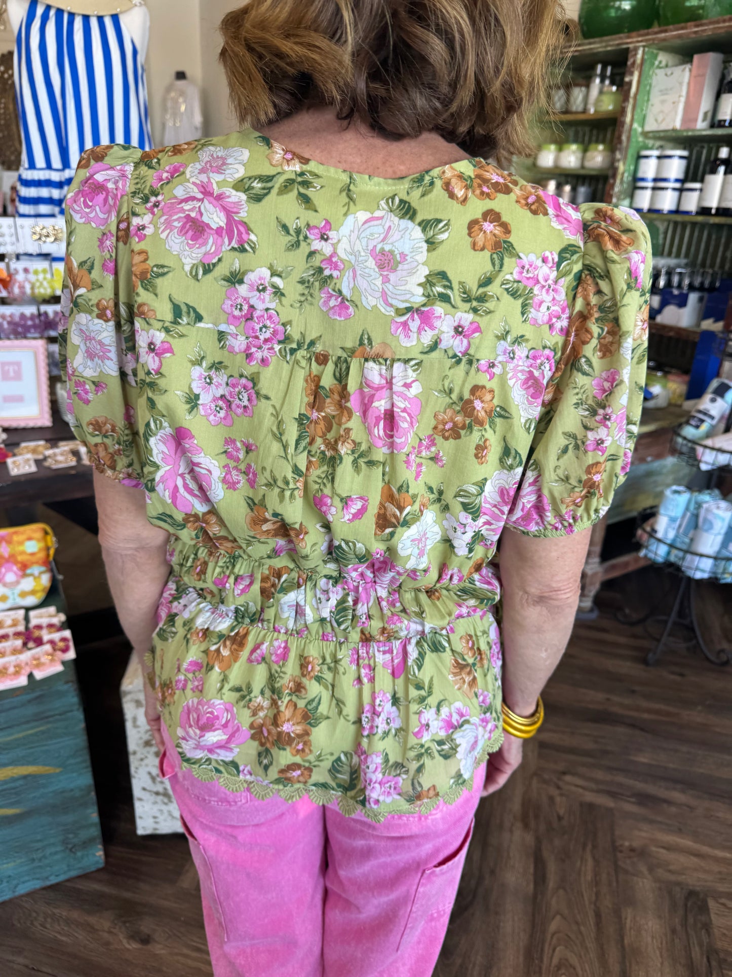 Sage Green Garden Top