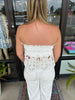 Lacey Strapless Top