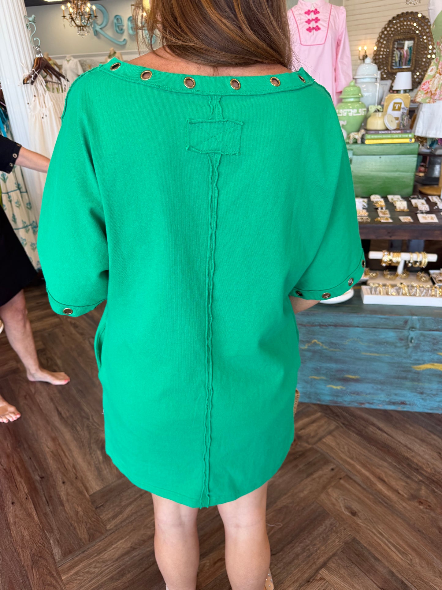 Alex Dress: Green