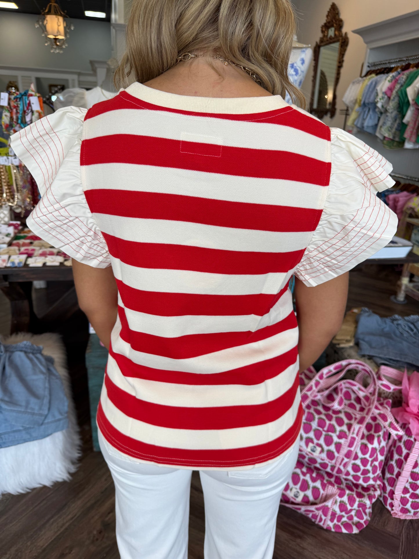 Americana Striped Top