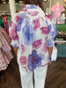 Rosy Charm Top: Lavender