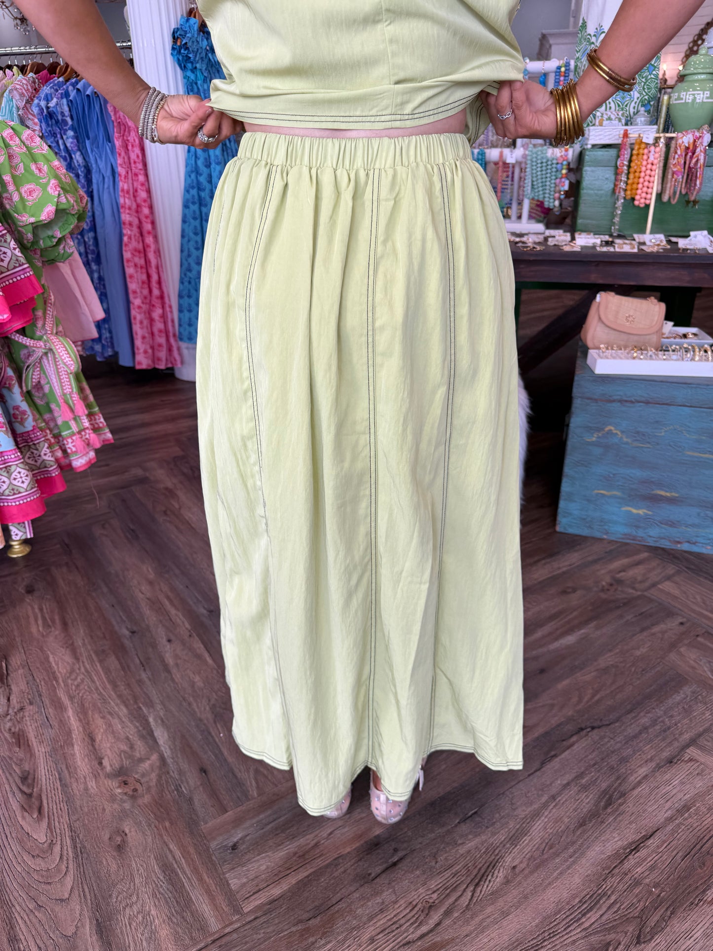 Chartreuse Stitch Set