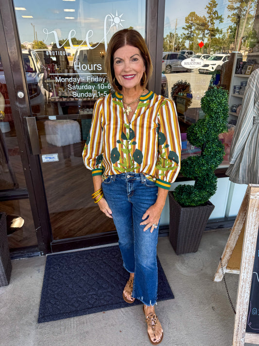 Marigold Top: Caramel