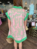 Sweet Swirl Dress: Pink