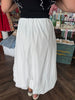 Classic Bubble Skirt: White