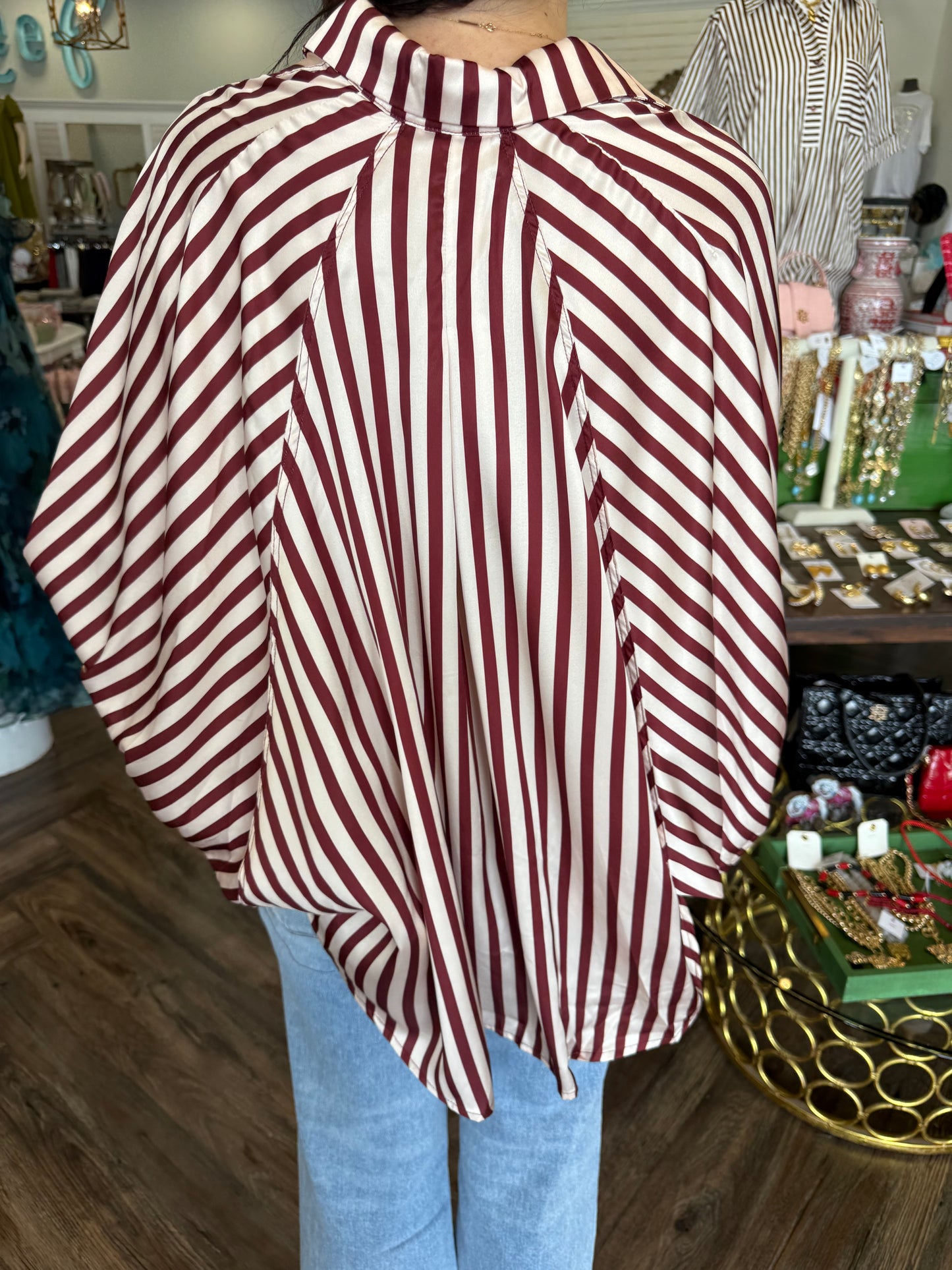 Merlot Moment Silk Top