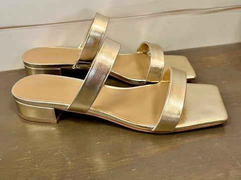 Gold Heel Sandals