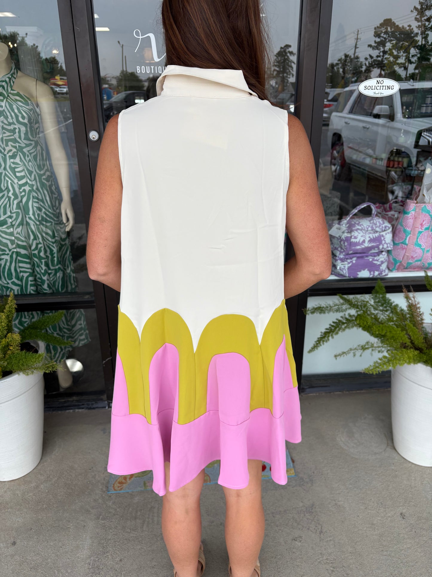 Whit Wave Dress