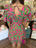 Botanical Green Dress