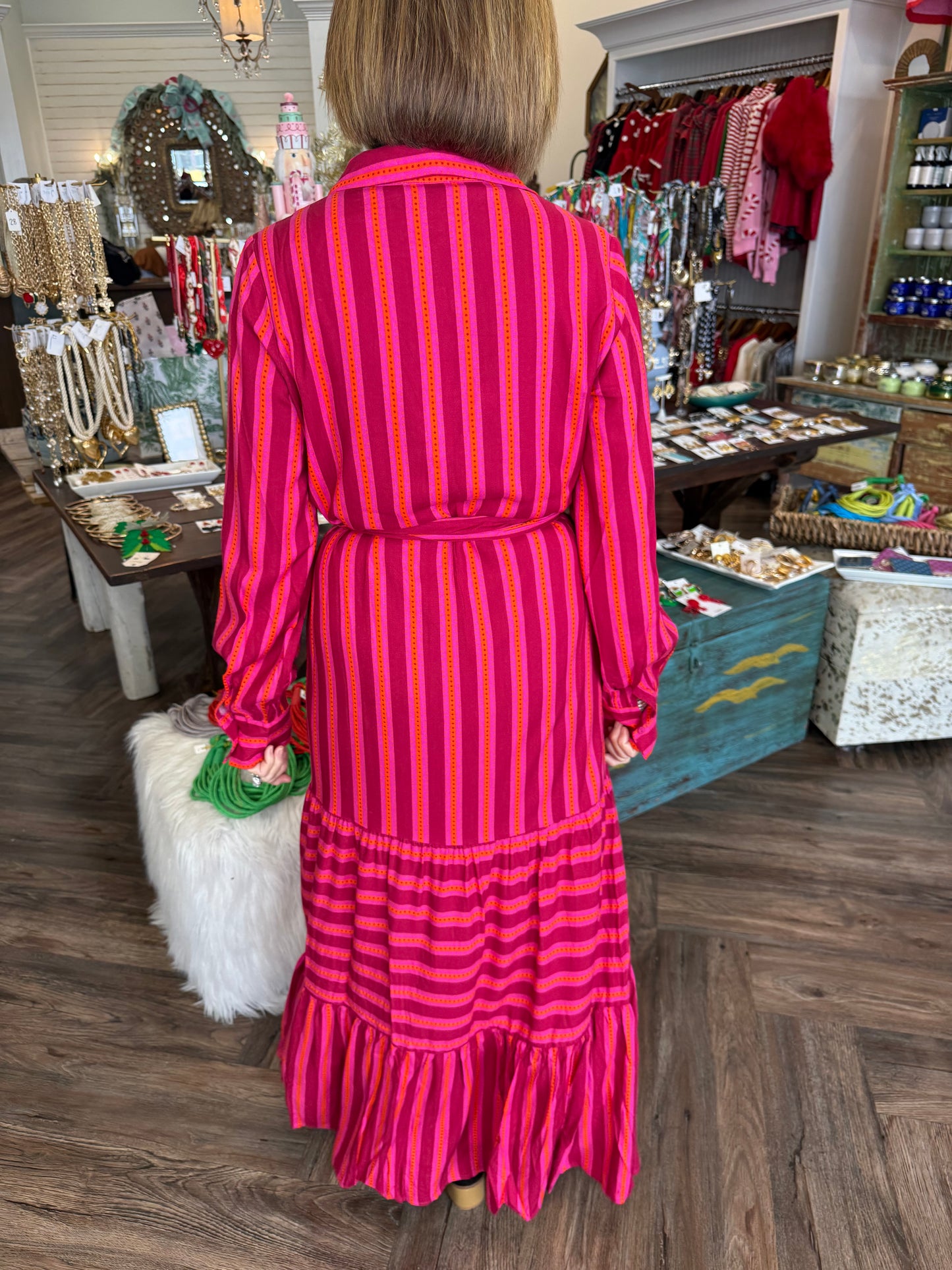 Clarisa Button Maxi Dress