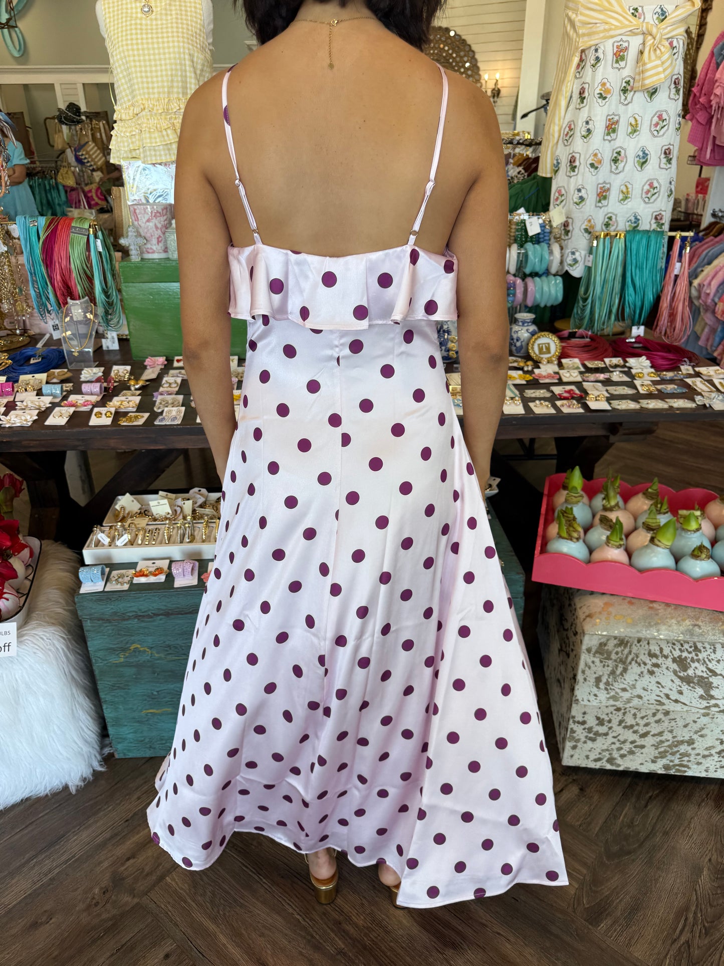 Polka Dotty Slip Dress