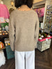 Mallard Duck Sweater: Taupe