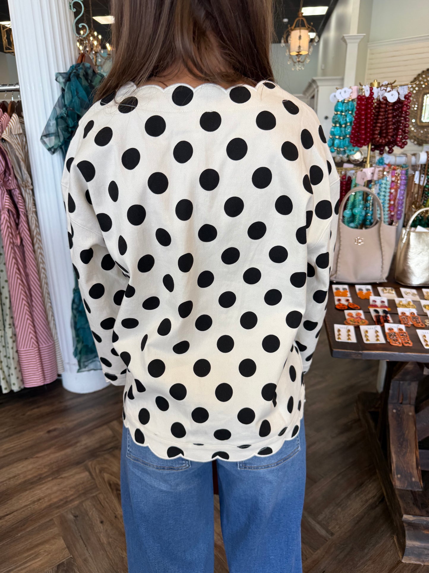 Favorite Dotted Top