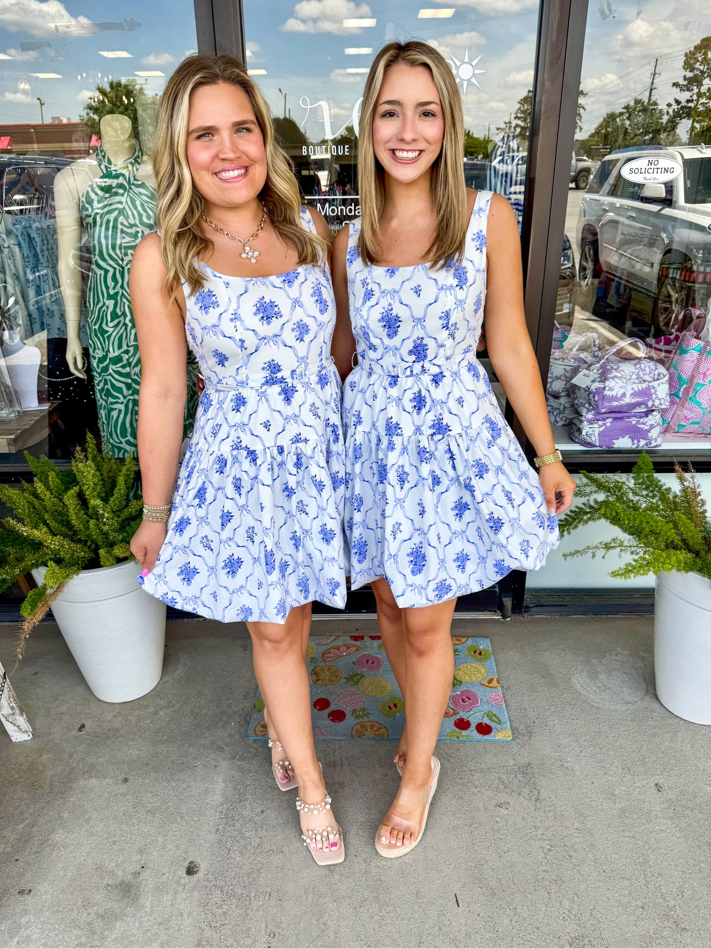 Nia Floral Bubble Dress