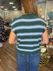 Forest Striped Sweater Top