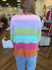 Rainbow Knit Sweater