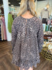 Leopard Tiered Dress