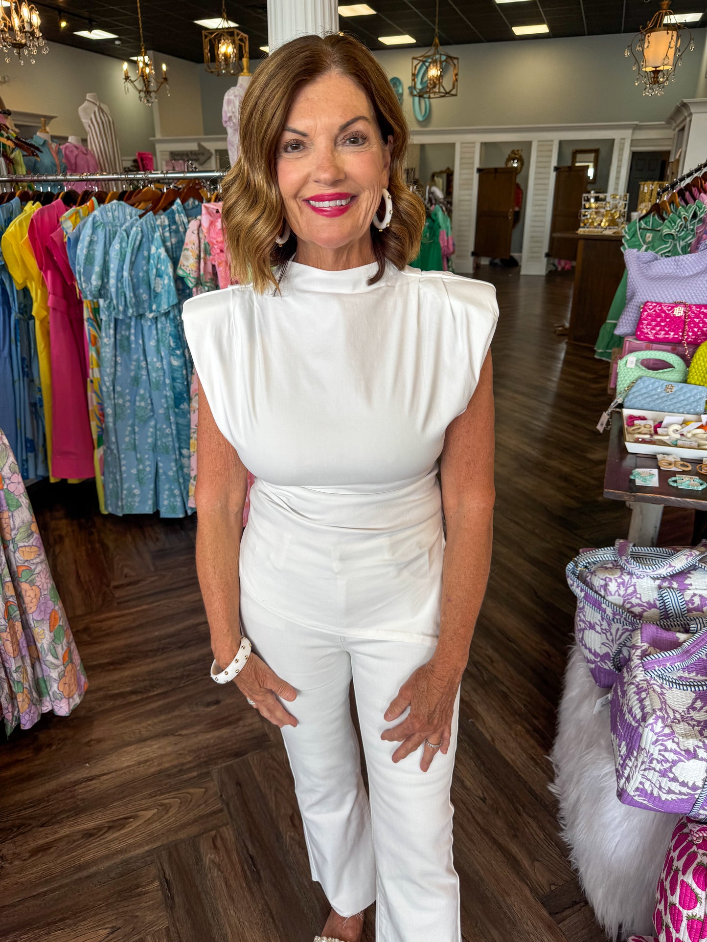 NYC Top: White