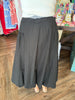 Stripe Contrast Bubble Skirt