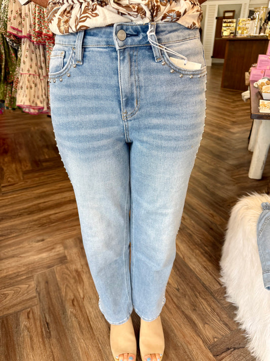 Vervet Jeans: Nail Head