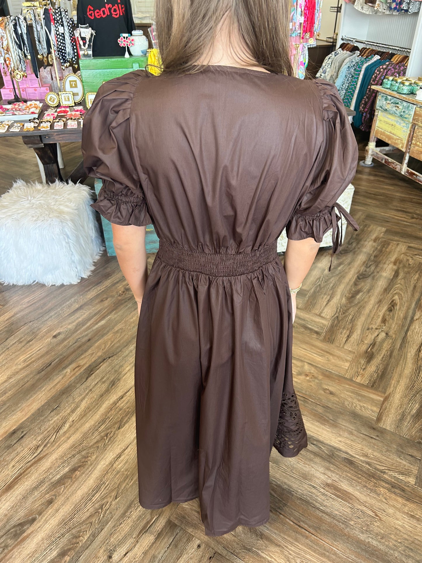 Flawly Eyelet Dress