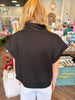 Scuba Zip Top: Black