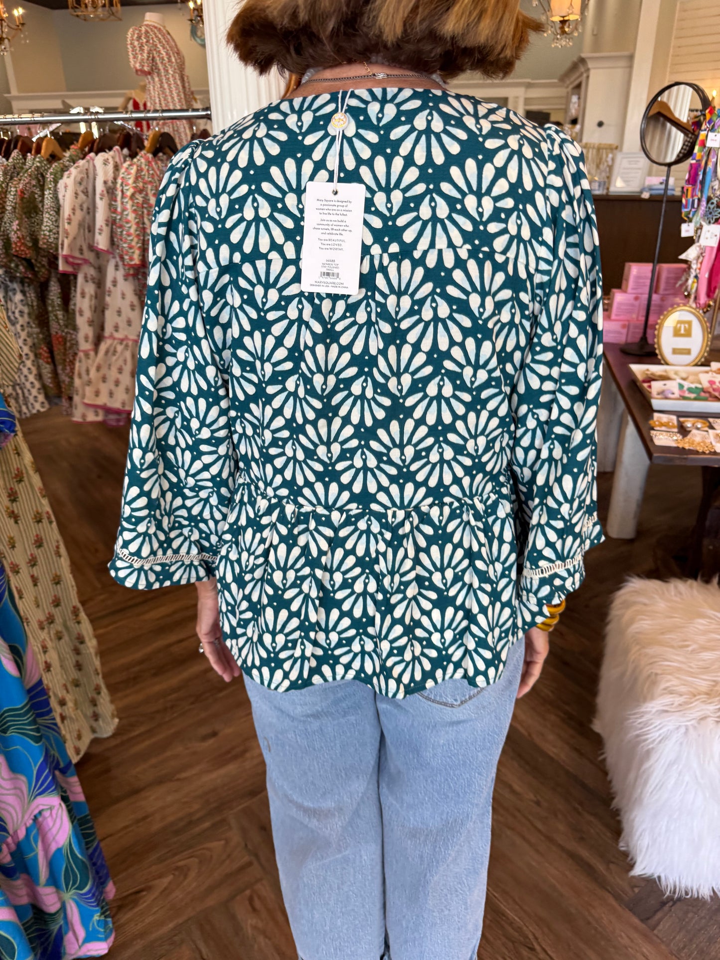 Mary Square Monroe Top: Stay Polished
