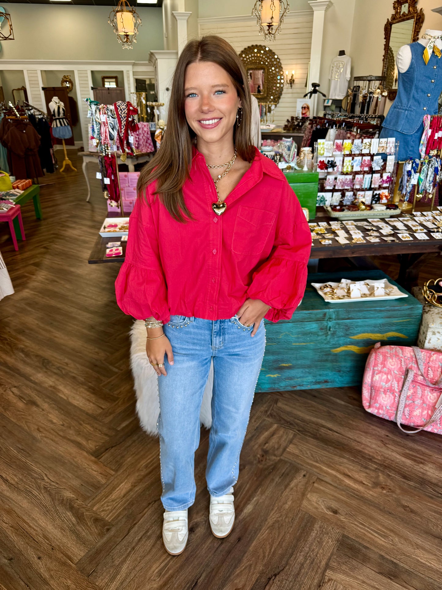 Red Bubble Top