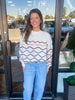 Fun Striped Knitted Sweater
