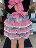 Gingham Lace Skirt