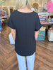Whit Work Top: Black