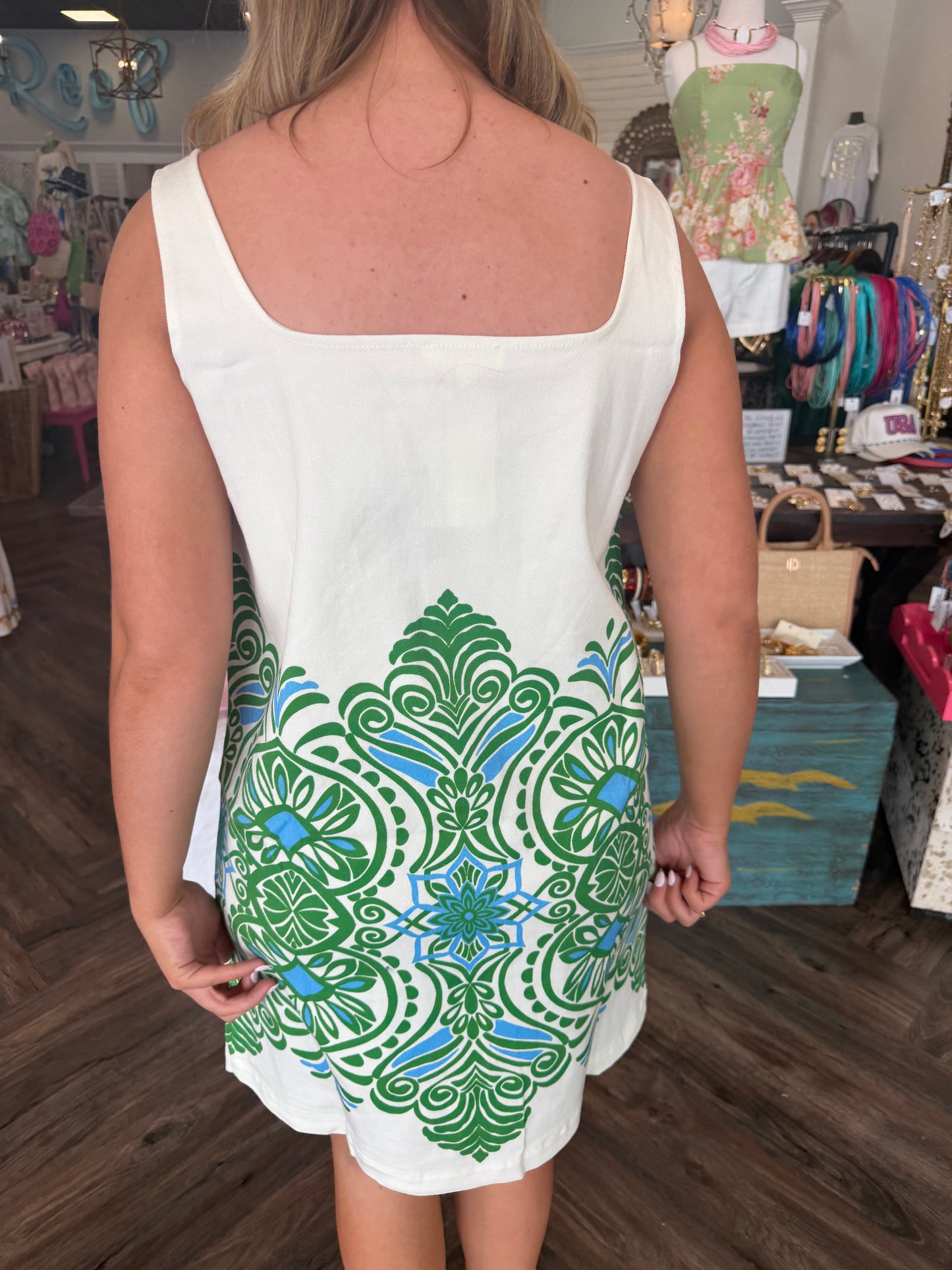 Green Meadow Mist Dress