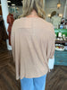 Oversized Everyday Top: Taupe