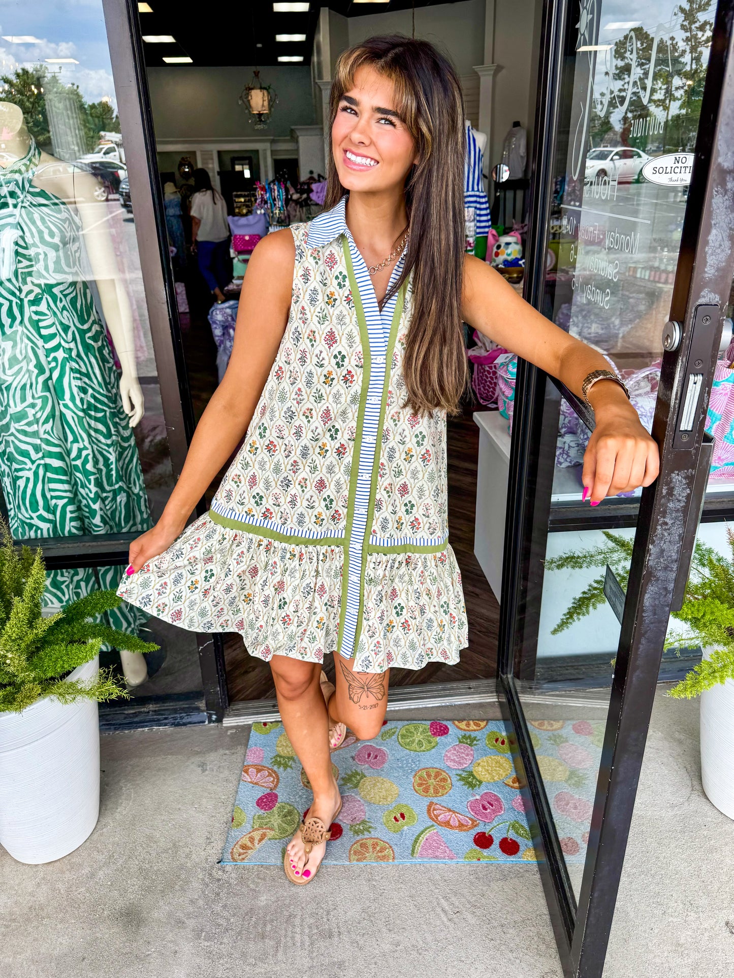 Poppy Dreams Mini Dress