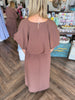 Mocha Brown Skirt Set