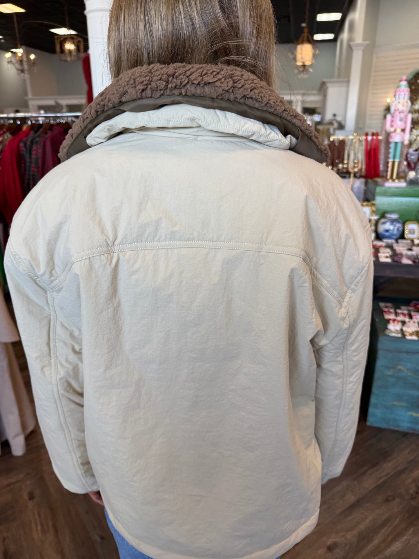 Beary Cute Jacket: Tan