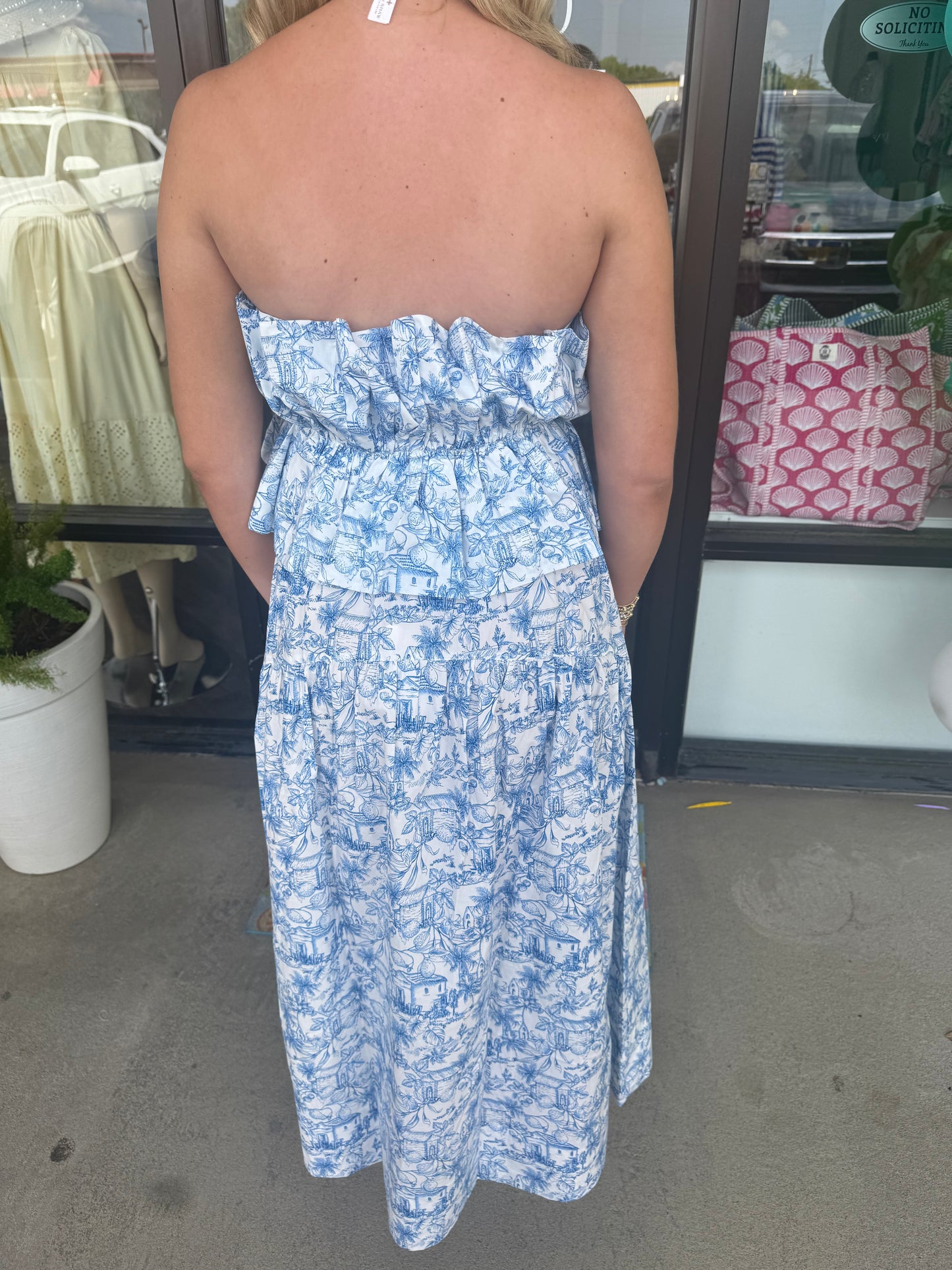Dreamy Toile Set: Blue