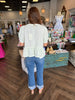 Silly Sally Stripe Top: Lime