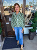 Dk Sage Leaf Flower Top