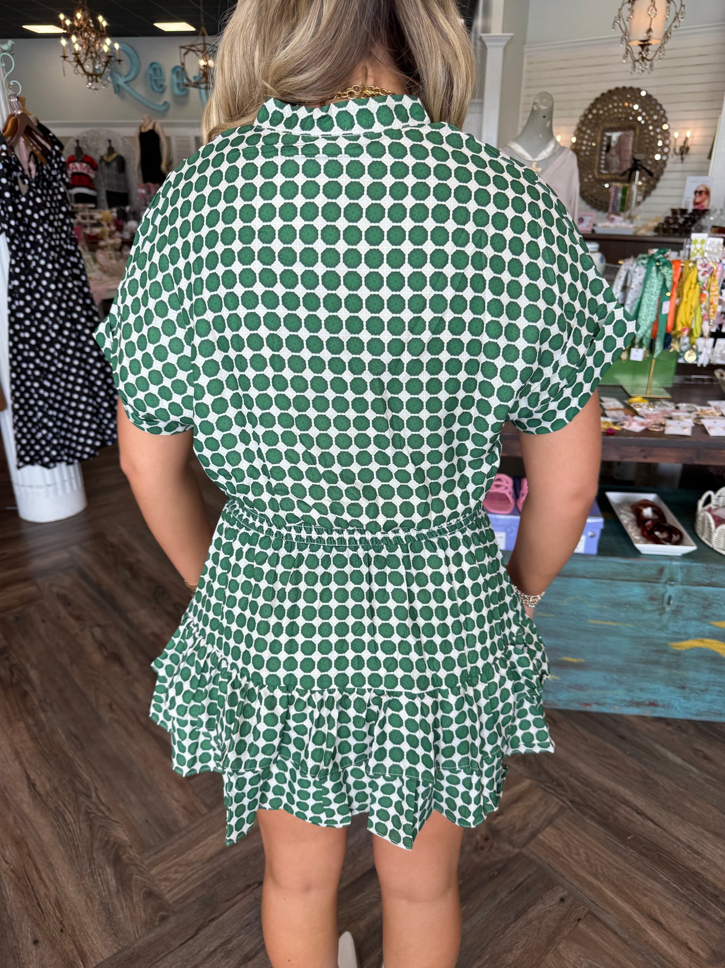Dally Green Dress
