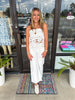 White Denim and Pearl Pants