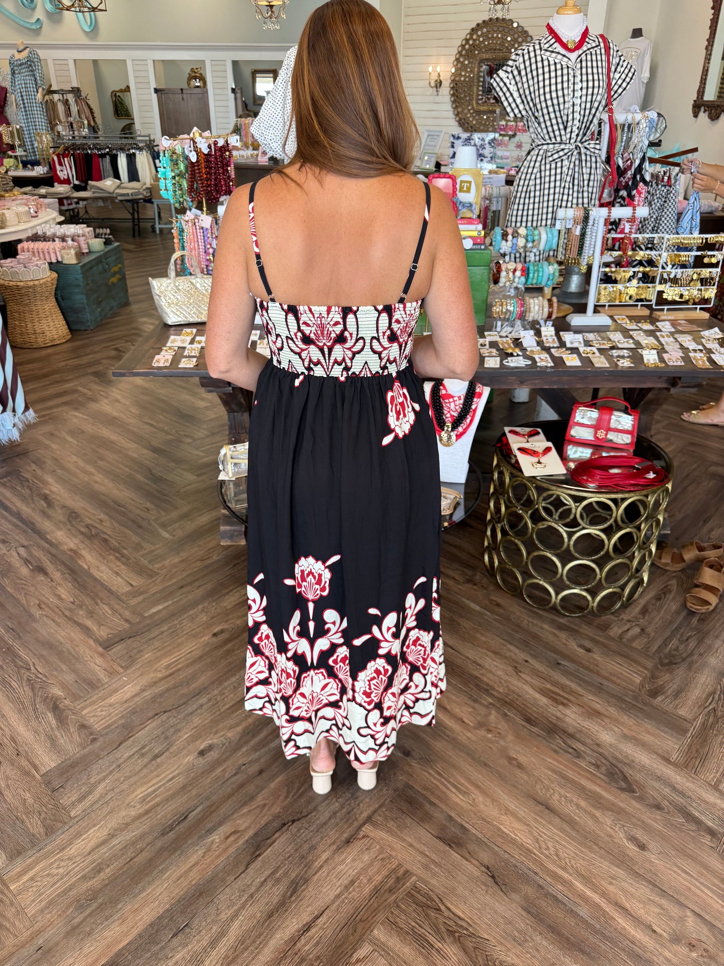 Athens Design Midi Dress