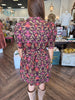 Purple Hue Floral Dress