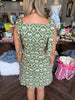 Rosie Sleeveless Dress: Green