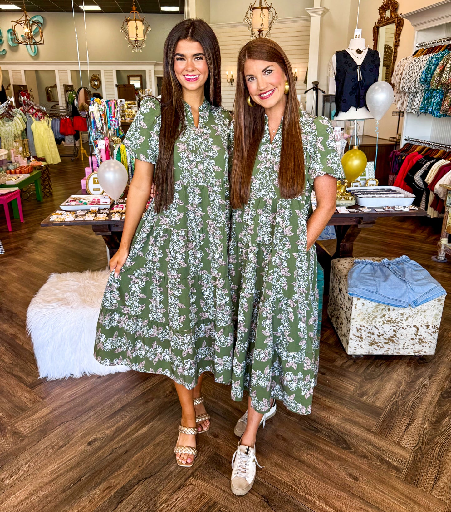 Mary Square Kinsley Dress: Secret Garden