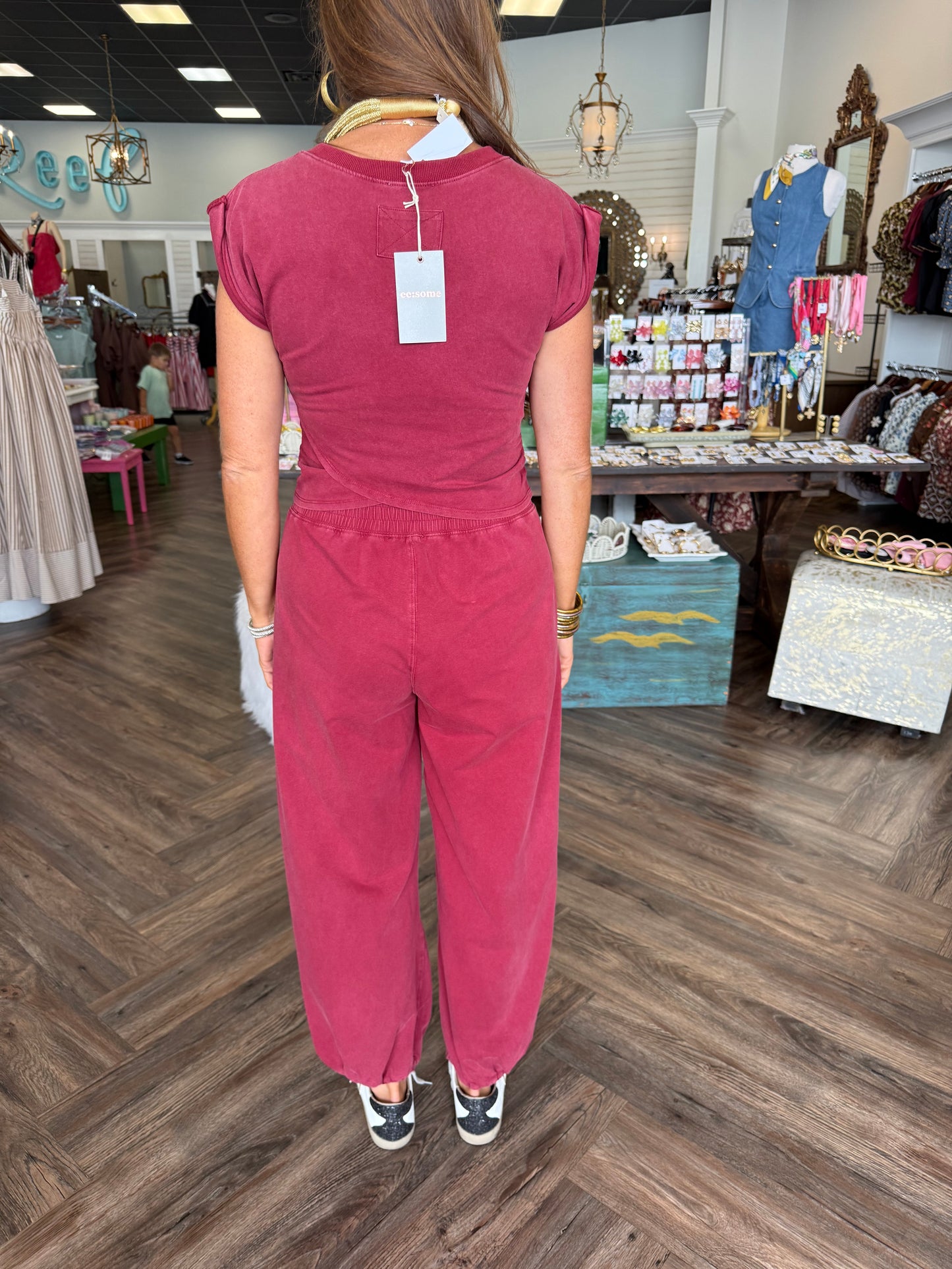 Cross Me Over Set: Maroon