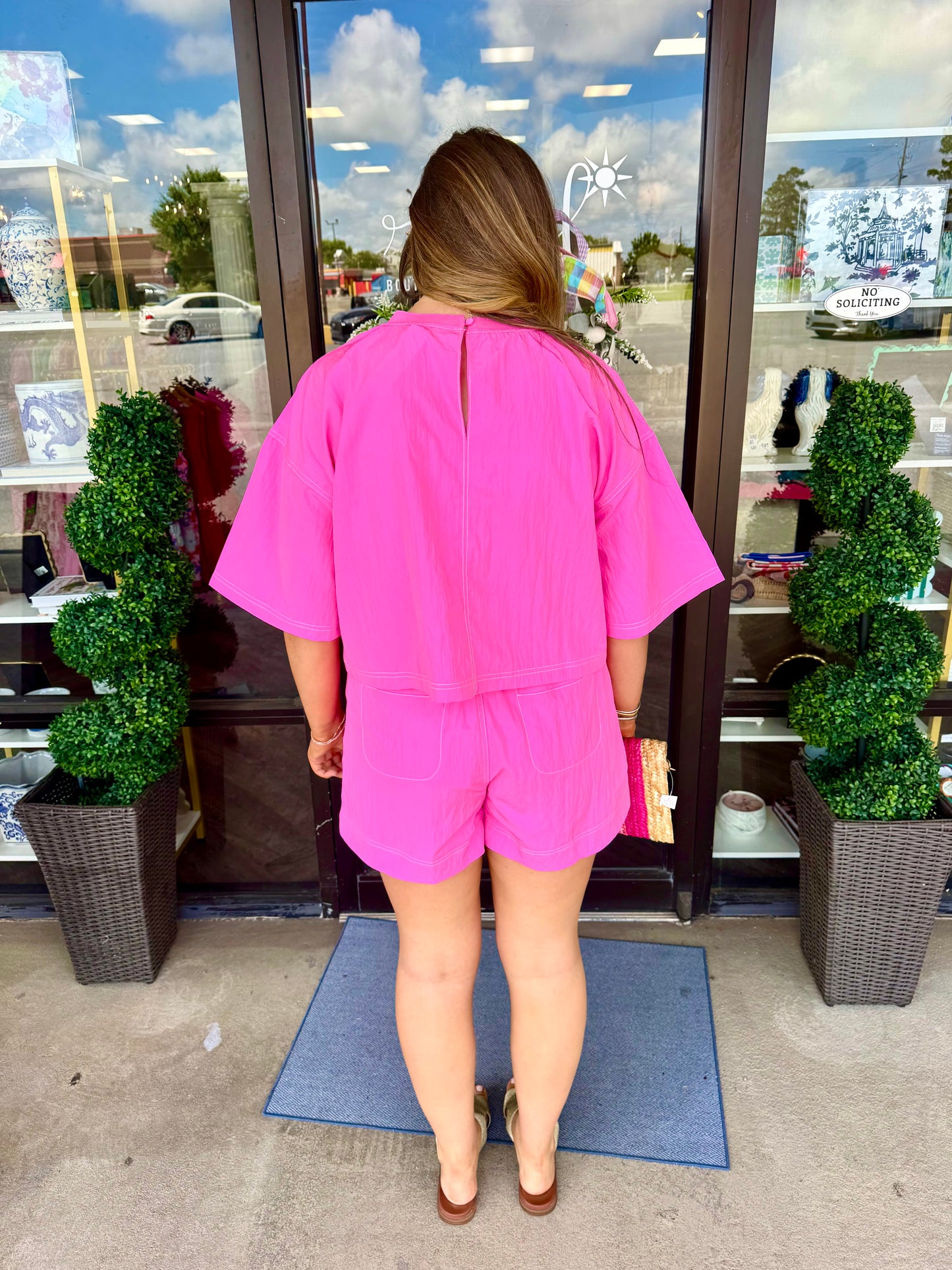 Hallie Hot Pink Stitch Set
