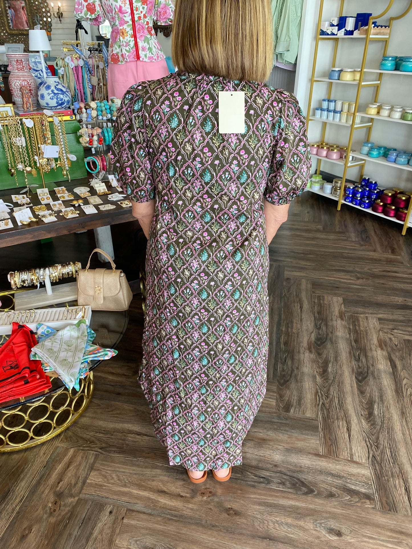 Maple Meadow Midi Dress